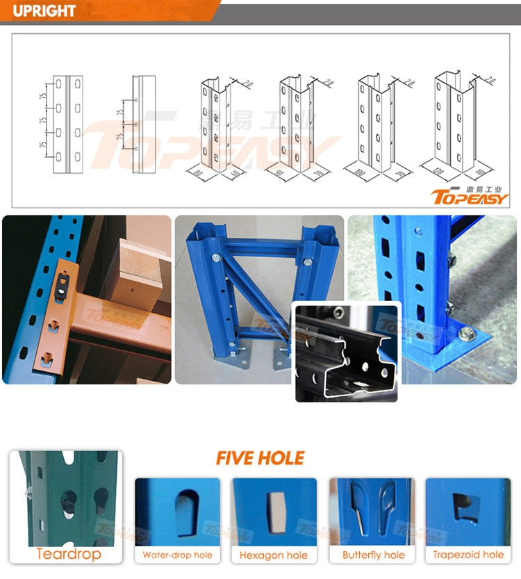 Warehouse Racking System Heavy-Duty Double Deep Pallet Racking