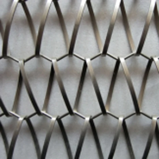 Dekorative Metallgewebe-Trennwand aus Drahtgeflecht